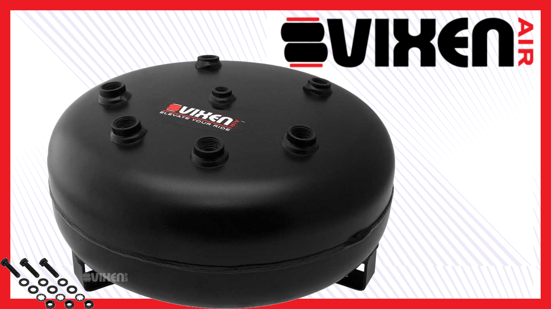 Amazon.com: Vixen Air 4 Gallon (15 Liter) 8 Ports Suspension/Train